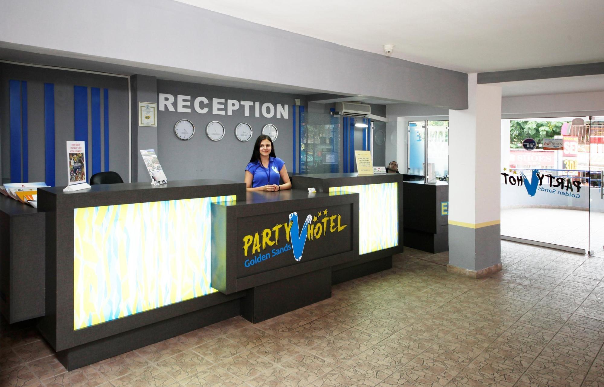 Party Golden Sands Hotel Varna Esterno foto